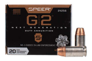Speer Gold Dot G2 45 ACP +P ammunition, 20 round box.